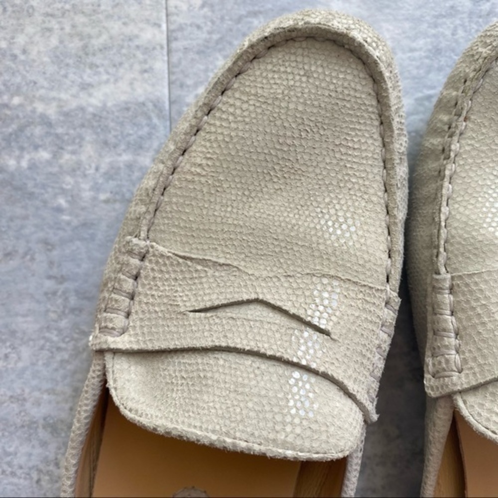 Vaneli Snake Print Shimmer Slip-On Mule Size 9.5 EUC